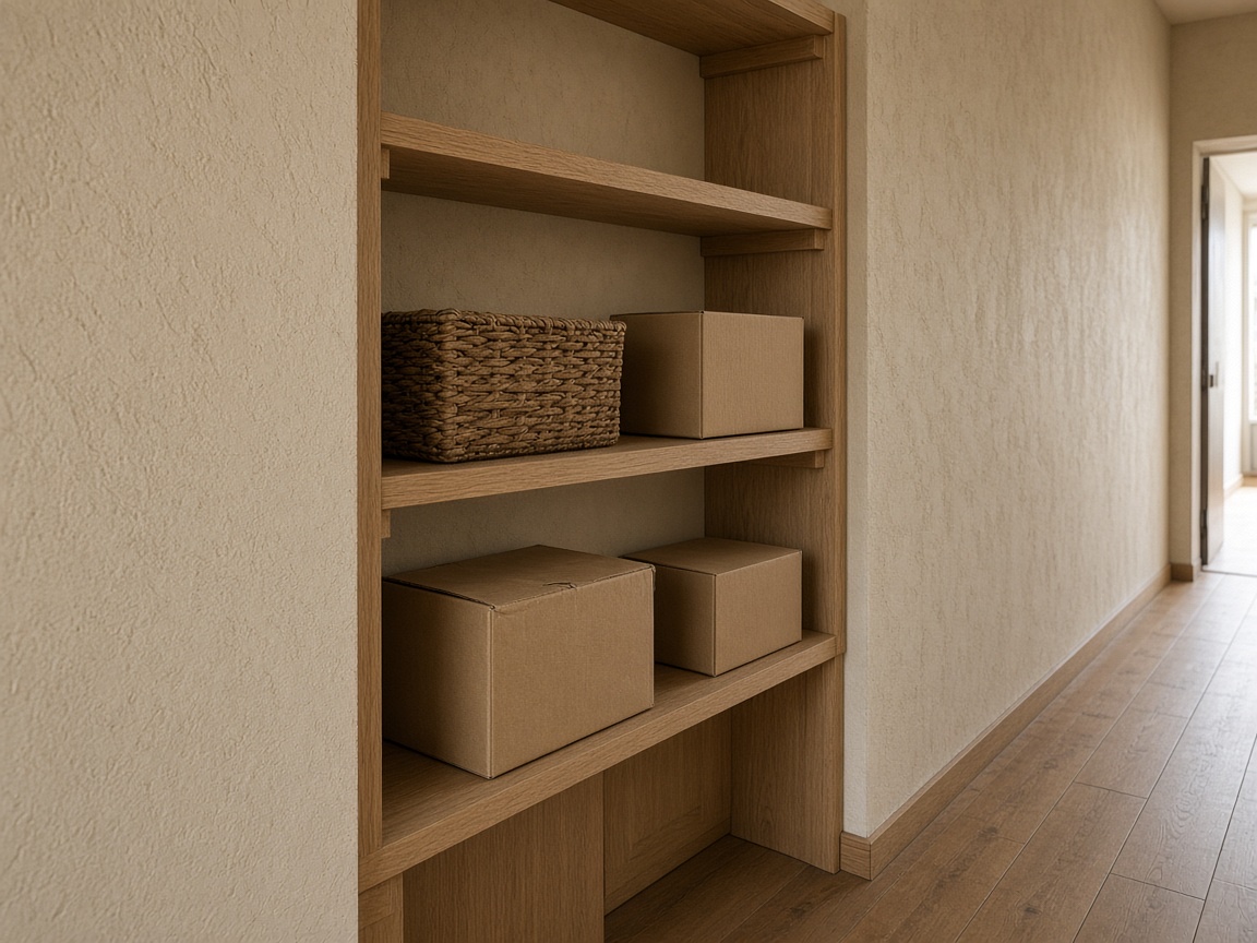Integrated shelving
