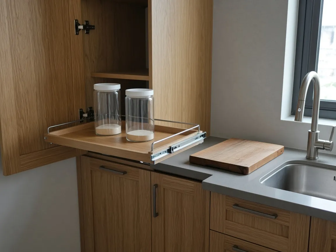BGC Condo Kitchen & Storage